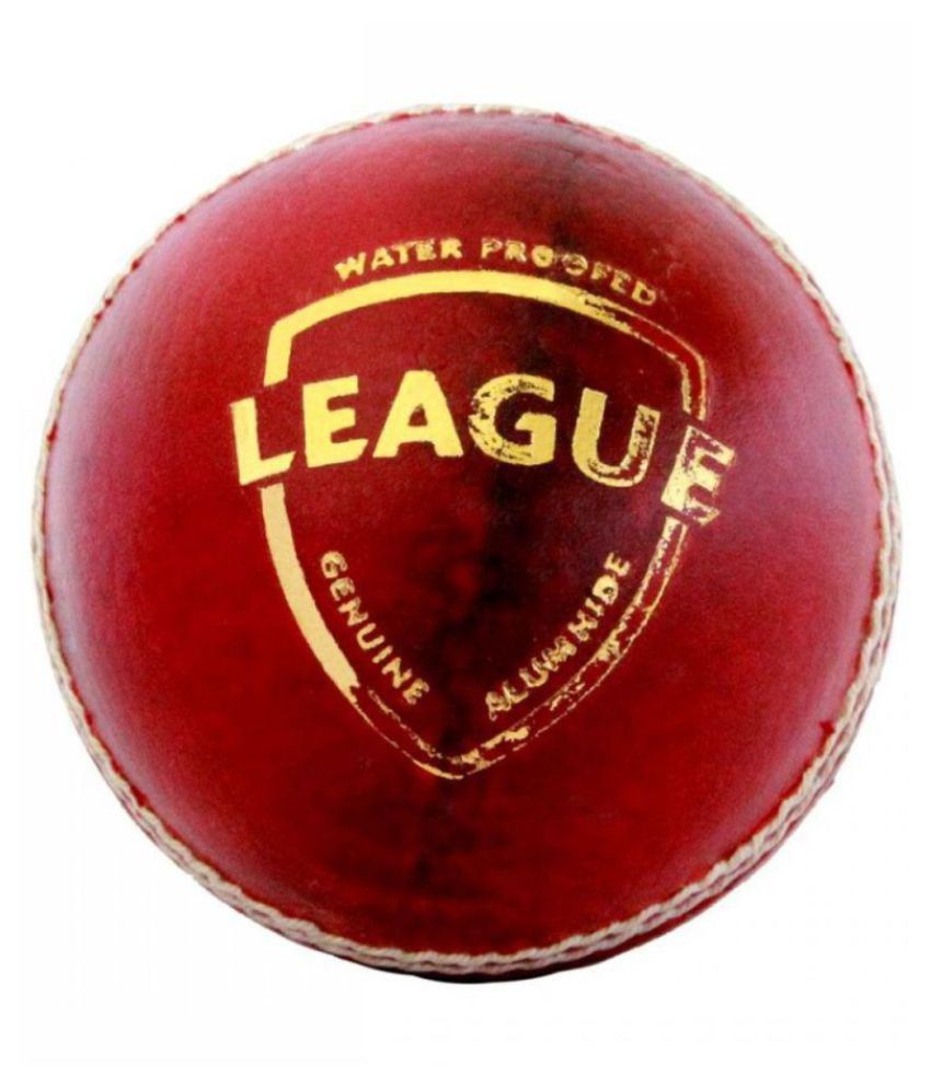 SG League Red Cricket Ball brewingcricketsingapore