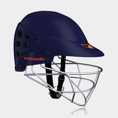 Moonwalkr Mind 2.0 Steel - Cricket Helmet
