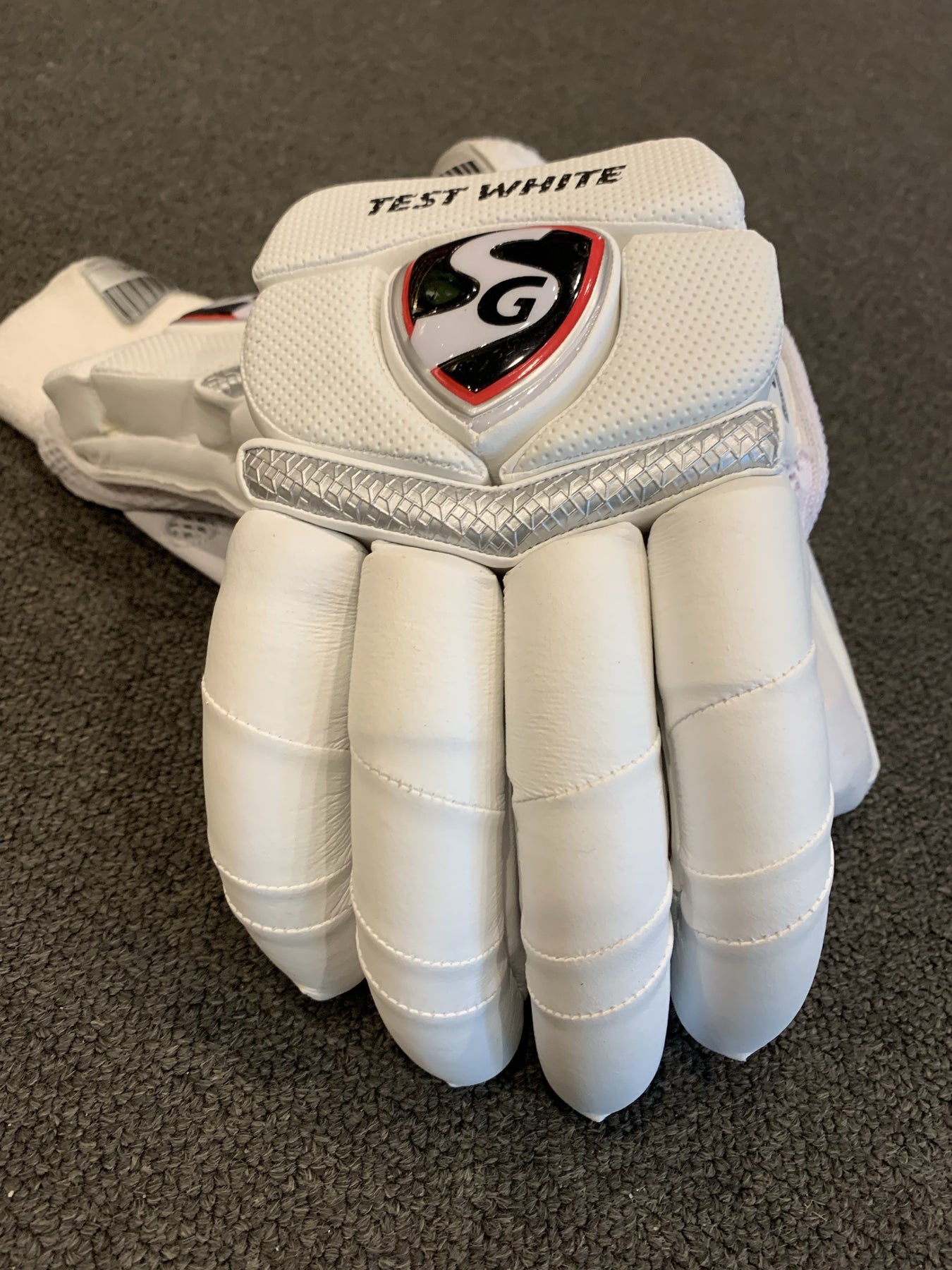 Sg test white store batting gloves price